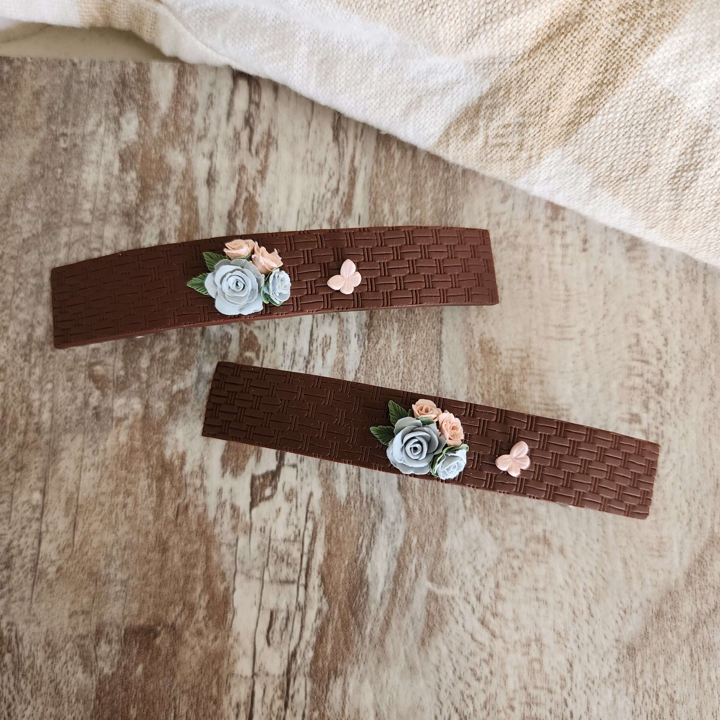 Rose Bouquet Barrette